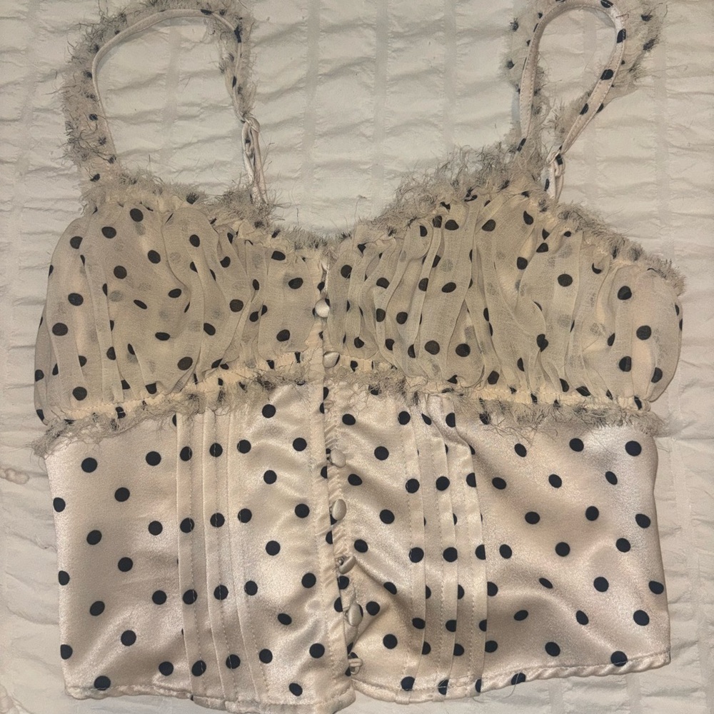 Urban Outfitters Polka Dot Women's Top